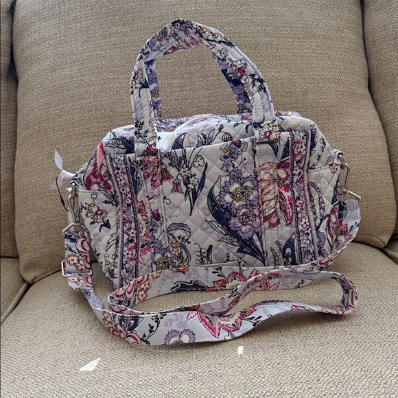 Vera Bradley Handbags - Vera Bradley Hummingbird Park Iconic 100 Floral Quilted Women's Bag #28